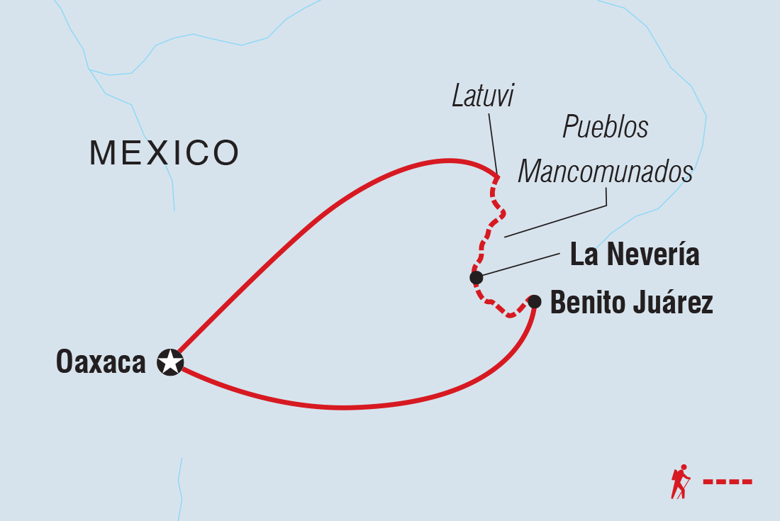 Trip route map