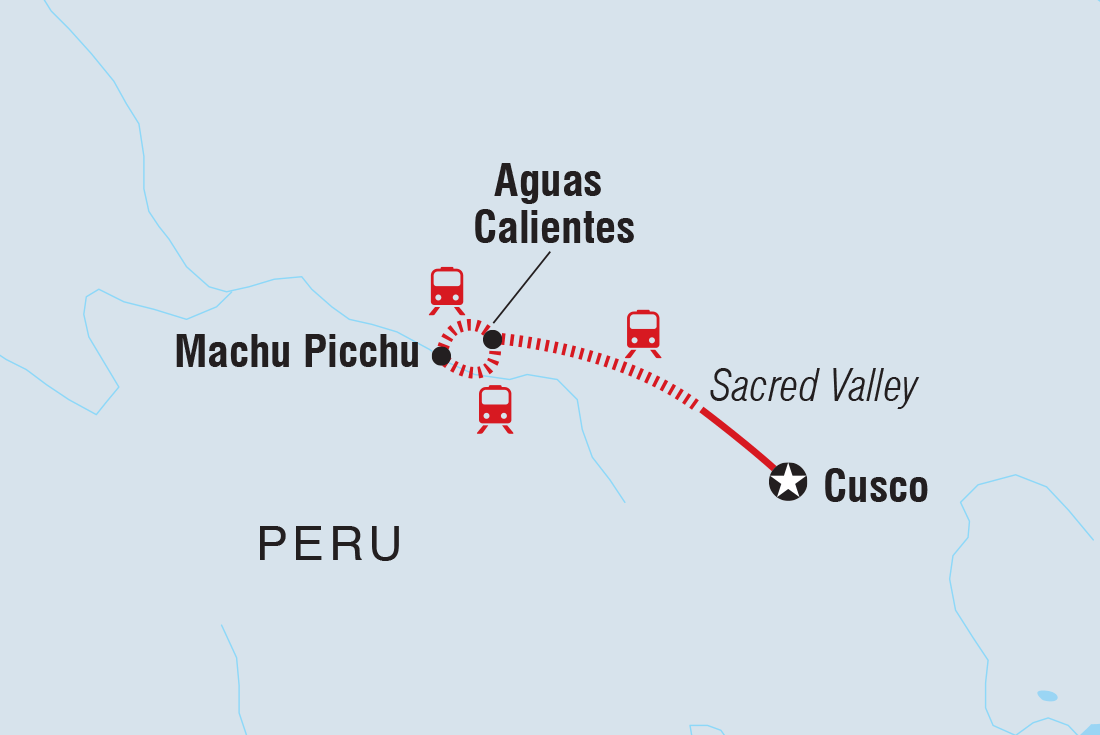 Trip route map