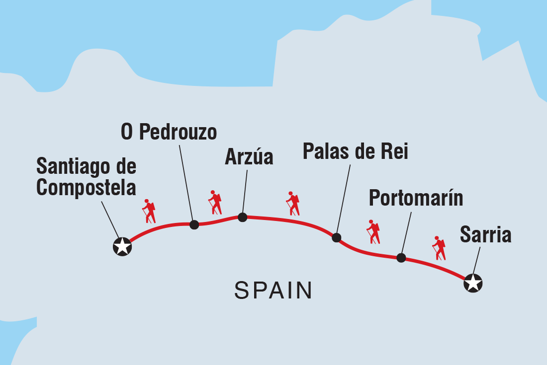 Trip route map