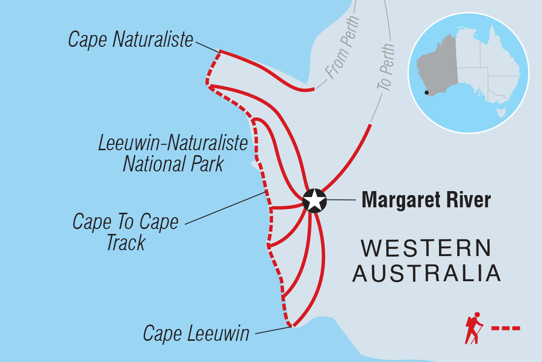 Trip route map