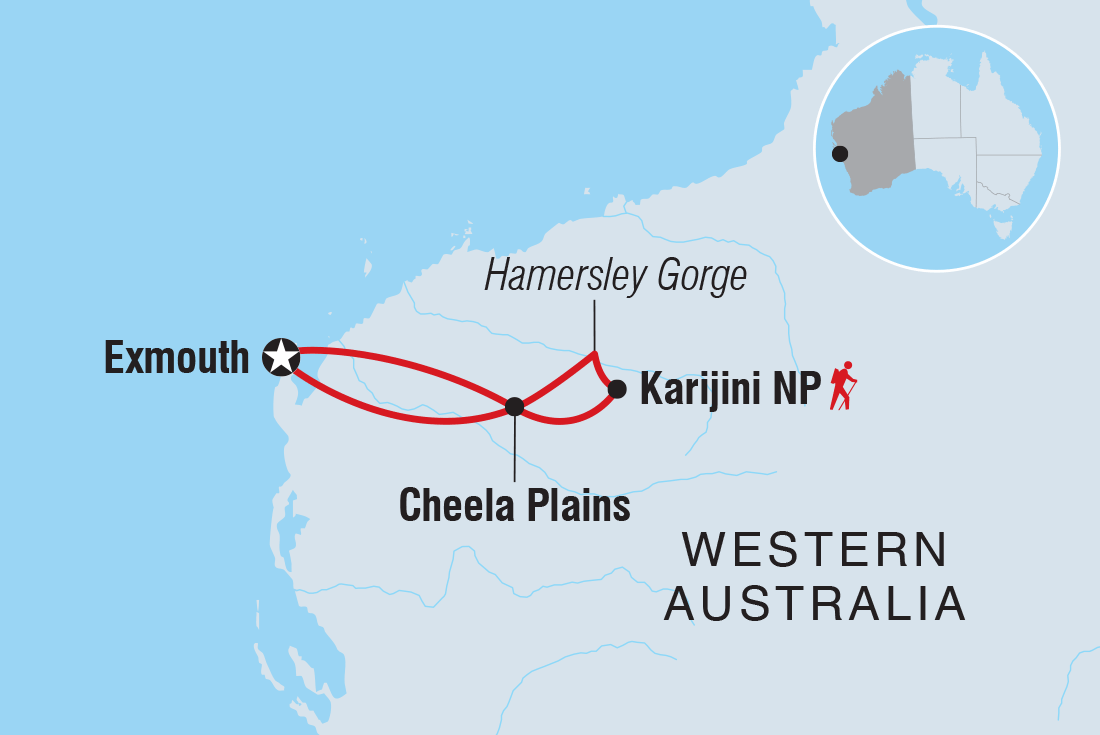 Trip route map