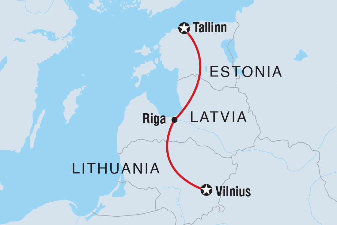 Trip route map