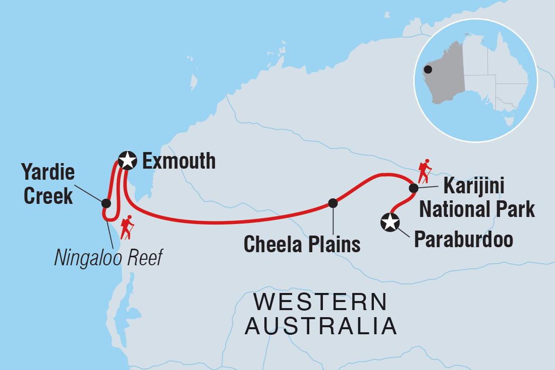 Trip route map