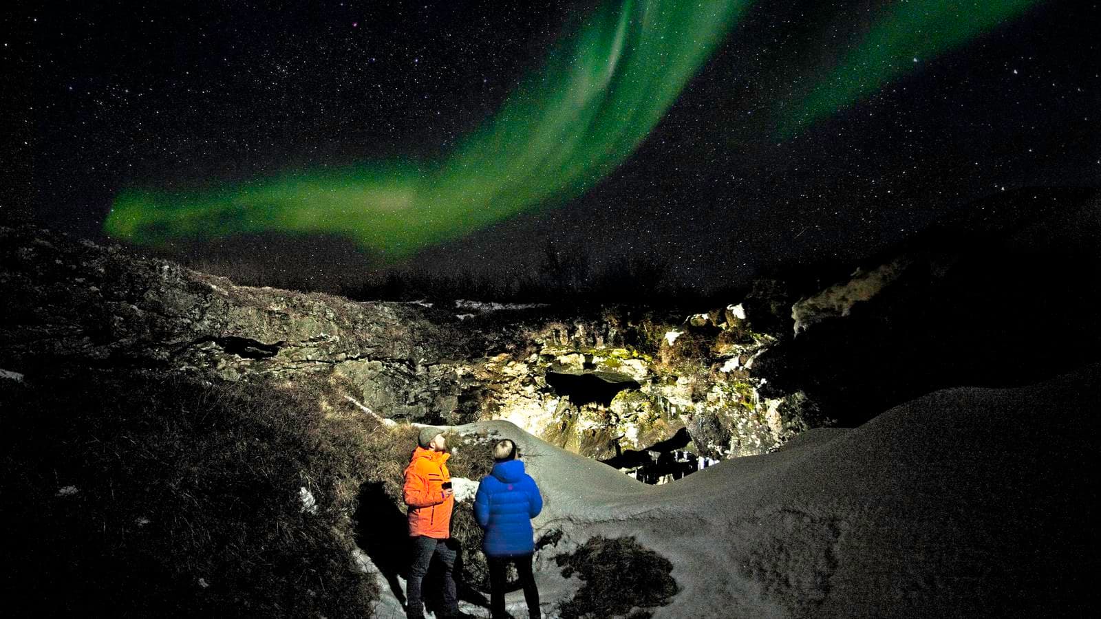 Winter in Iceland: Waterfalls & Aurora Nights