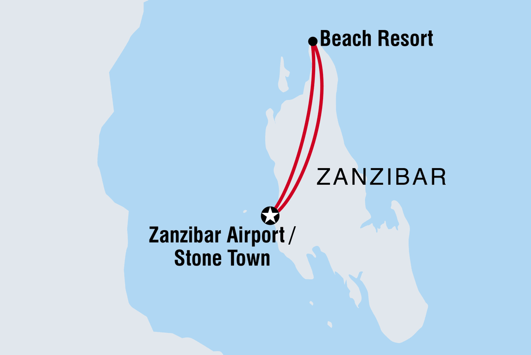 Trip route map