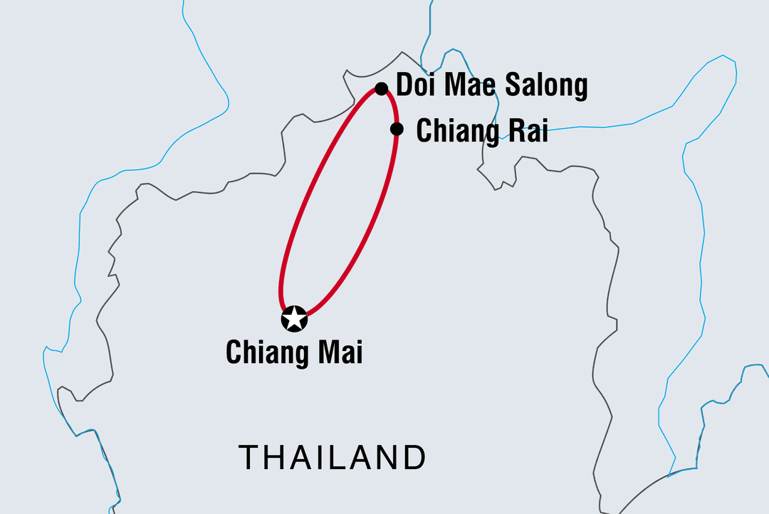 Trip route map