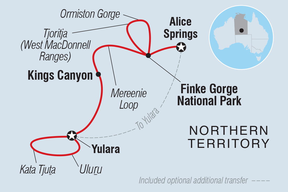 Trip route map