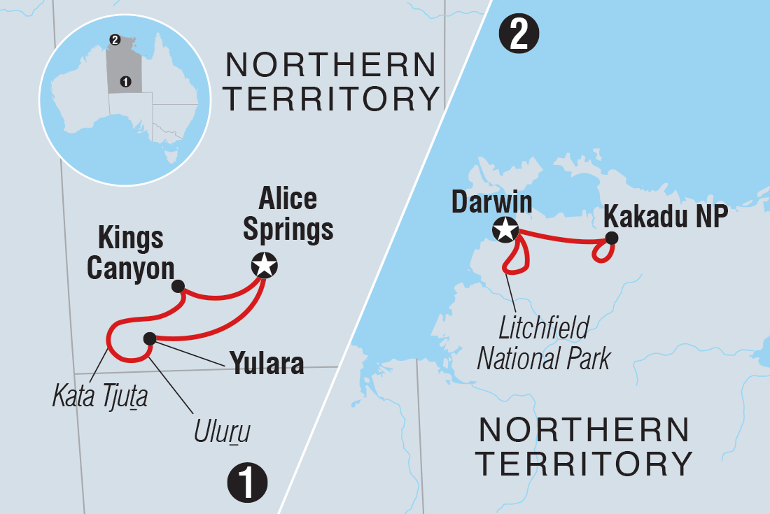 Trip route map