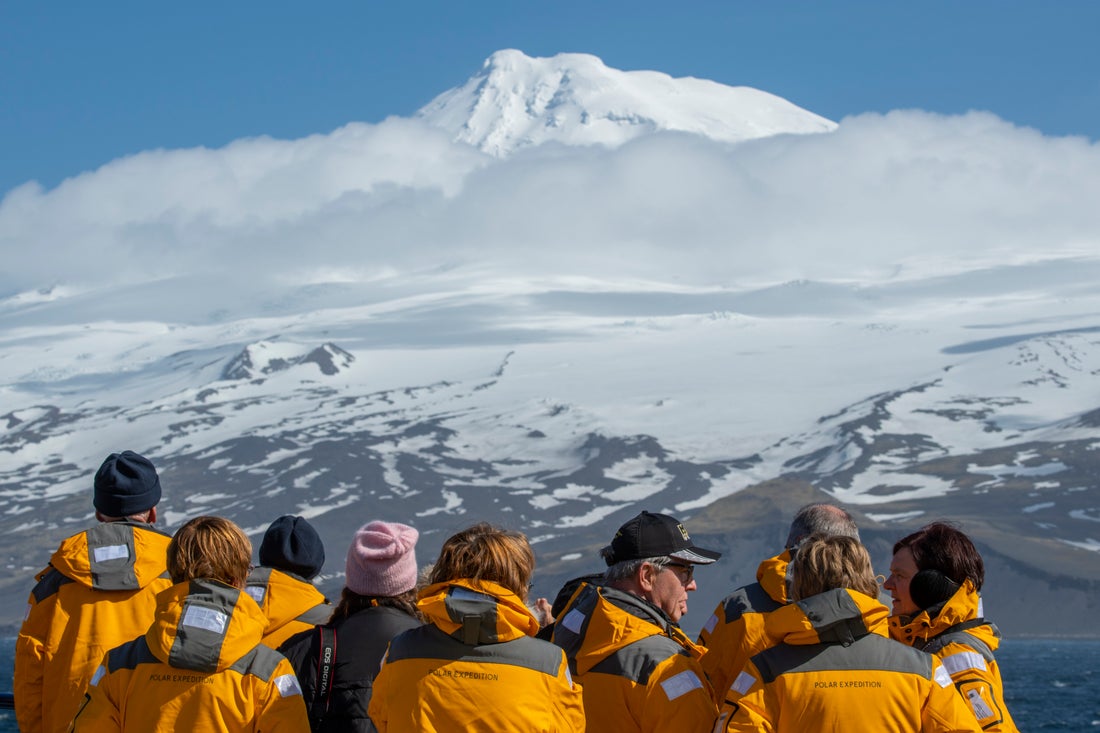 Antarctica luxury travel destination